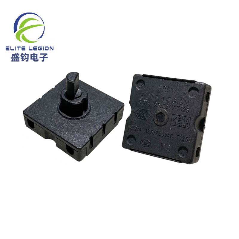 Fan 4 Position 3 Speed ​​Rotary Switch